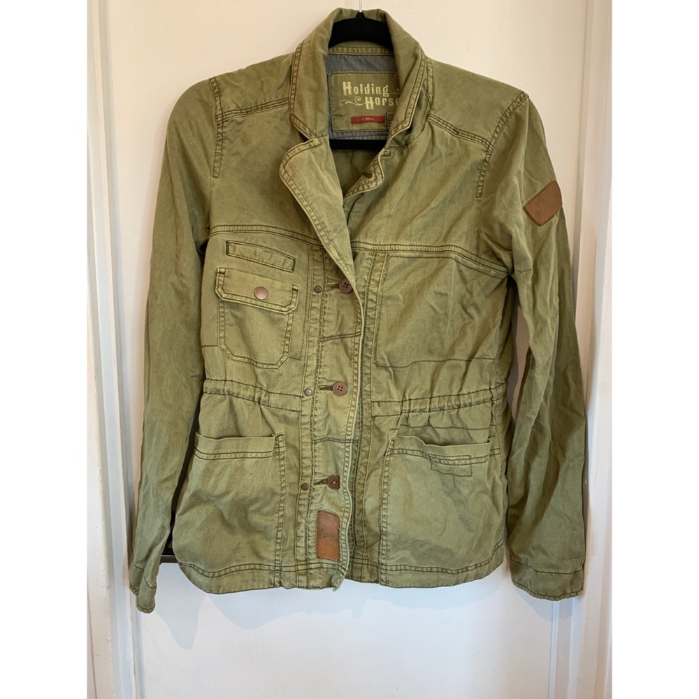 *** Army Green Jacket From Anthropologie ***